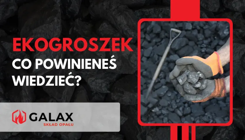 Ręce w rękawicach trzymają ekogroszek, który jest paliwem stałym. Dowiedz się z czego jest ekogroszek.