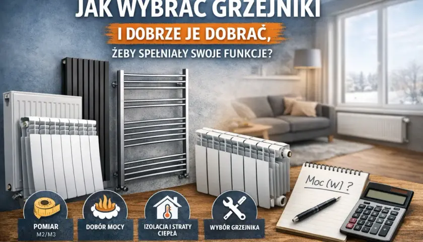 Różne rodzaje grzejników, od pionowych po łazienkowe, pomagają wybrać te, jakie grzejniki najlepiej oddają ciepło, uwzględniając moc i izolację.