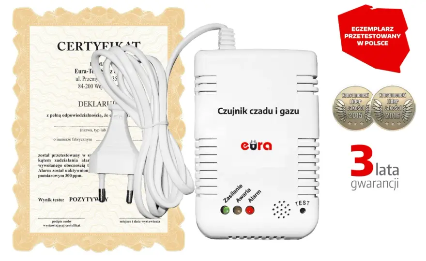 Czujnik gazu a czadu: różnice, działanie i gdzie montować?